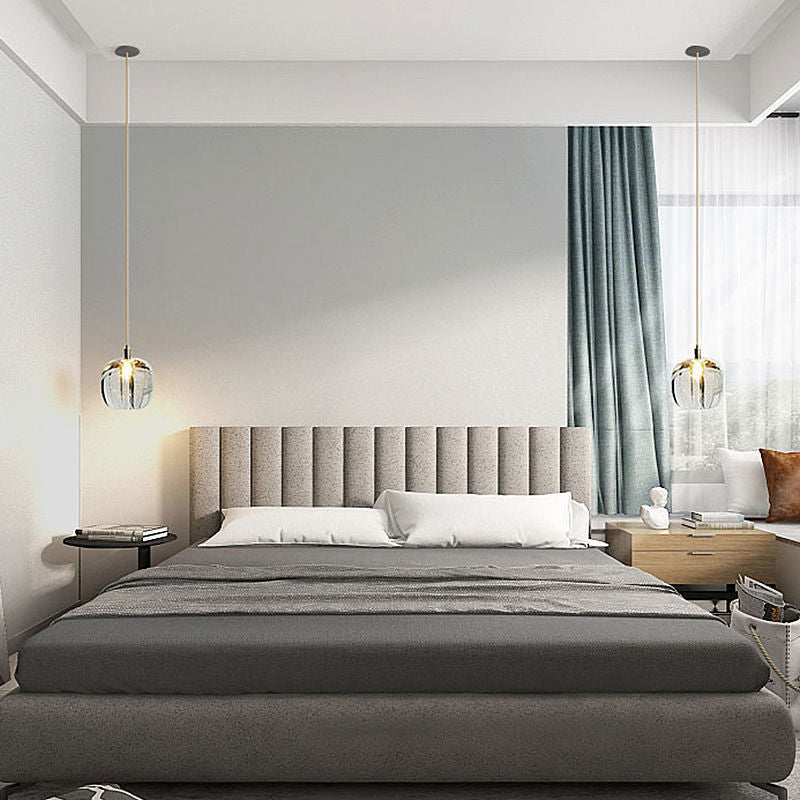 1 éclairage pendentif globe lumineux