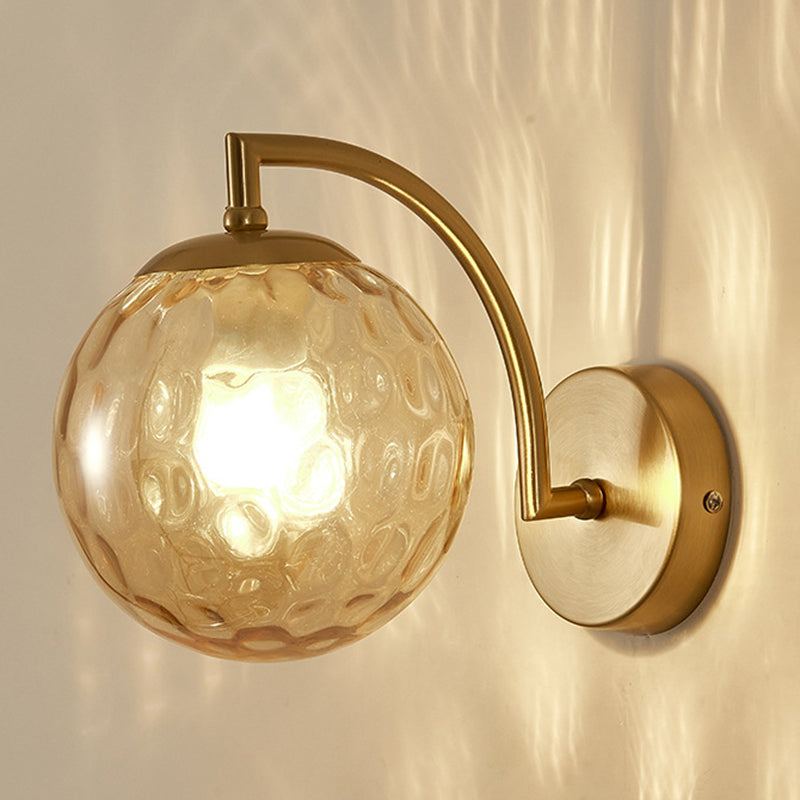 Style moderne Global Mall Lighting Glass Salon Room Wall Éclairage d'éclairage