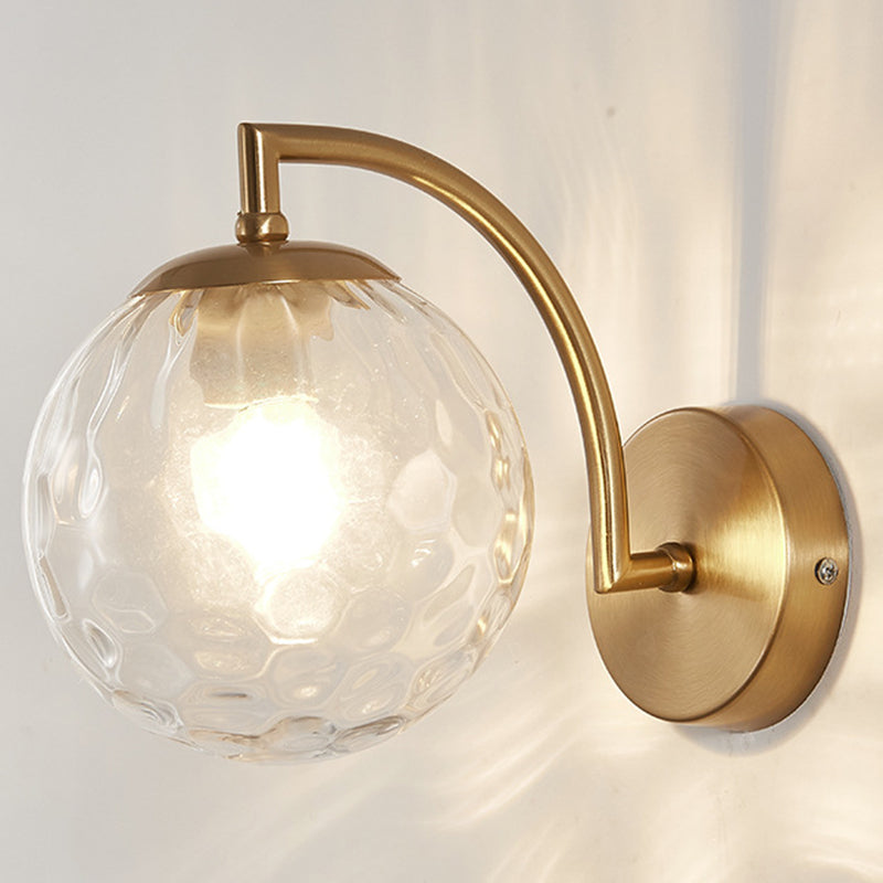 Style moderne Global Mall Lighting Glass Salon Room Wall Éclairage d'éclairage