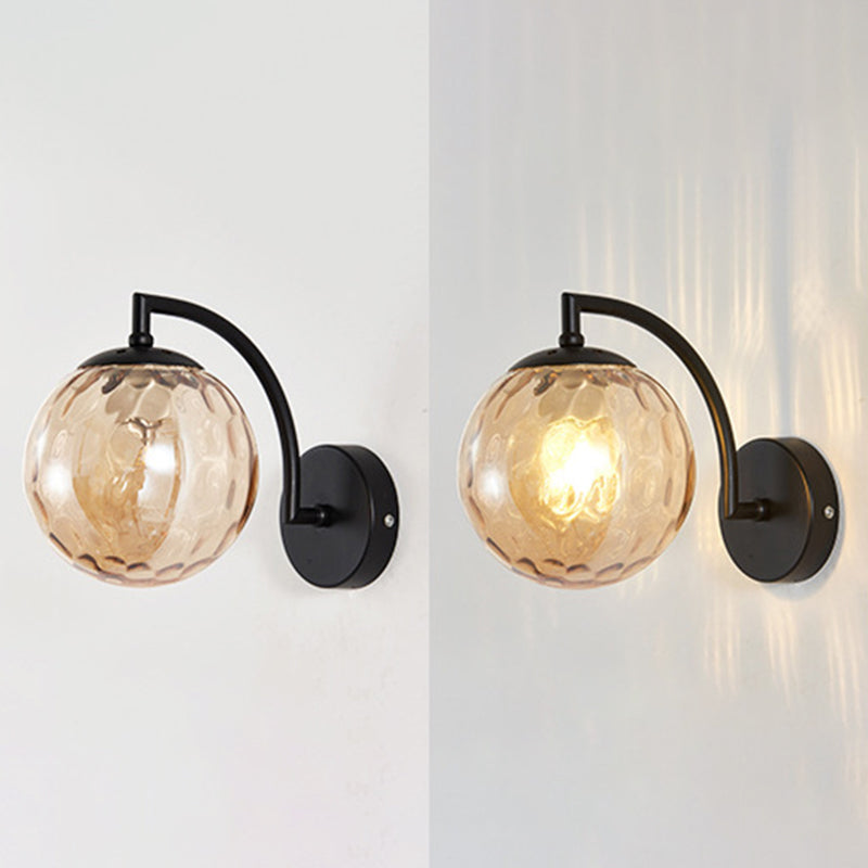 Style moderne Global Mall Lighting Glass Salon Room Wall Éclairage d'éclairage