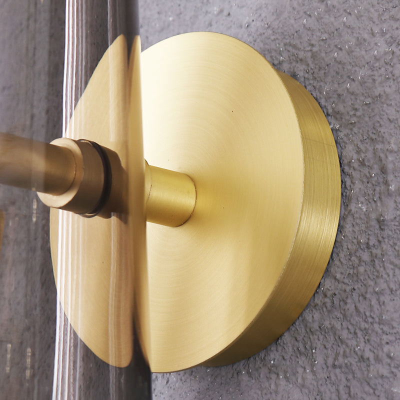 Accesorio de iluminación de pared sombreada minimalista dormitorio de pared de la pared montada en la pared