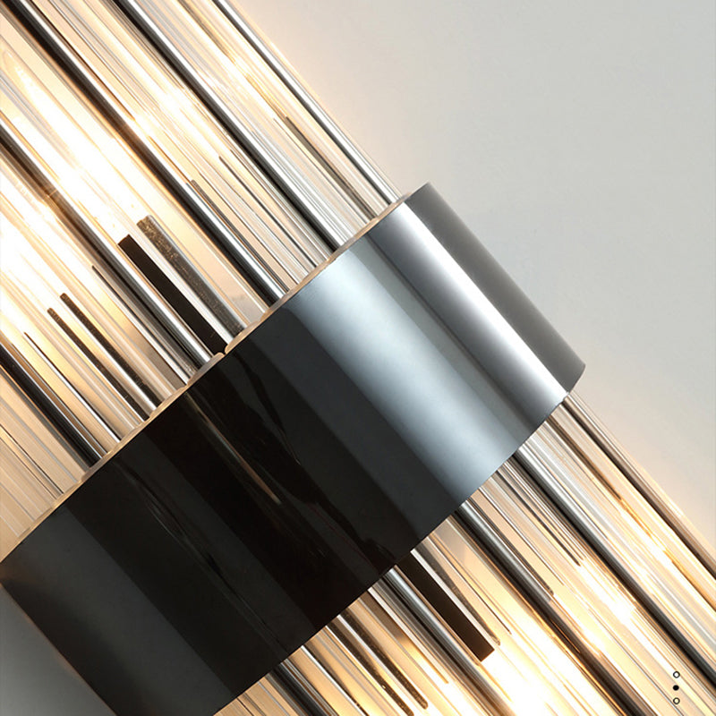 Lampade montate a parete cilindri moderne semplicità luci montate a parete per cristallo per soggiorno