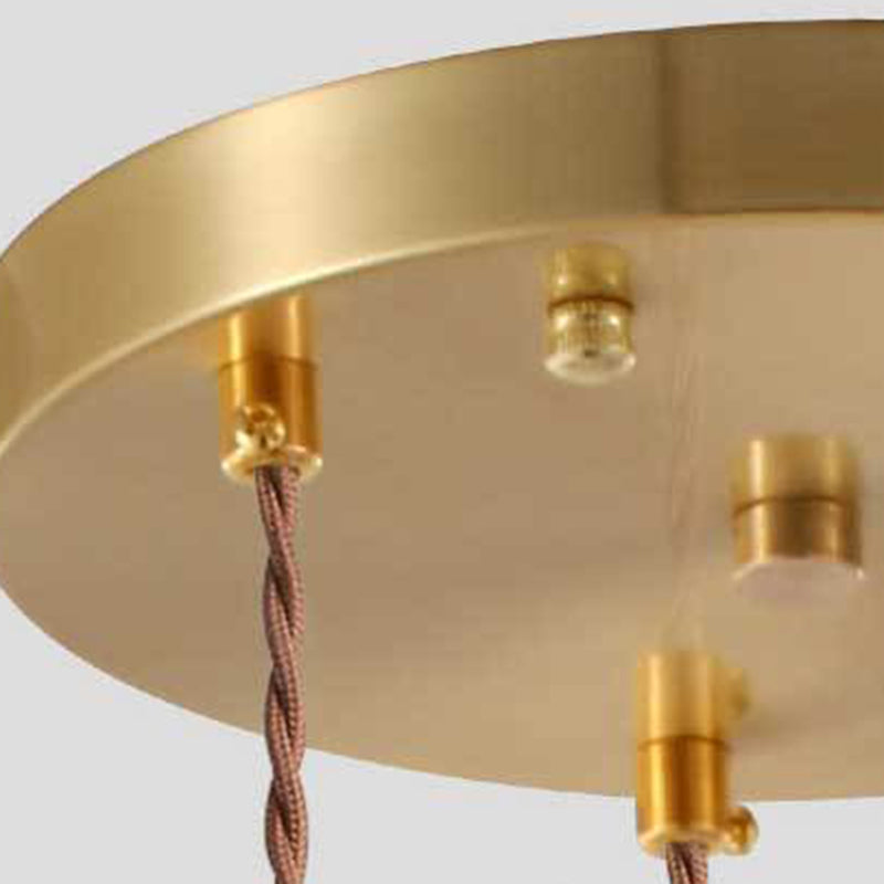 Postmodern Metal Hanging Light Pendant Light 1 Head Hanging Light for Kitchen