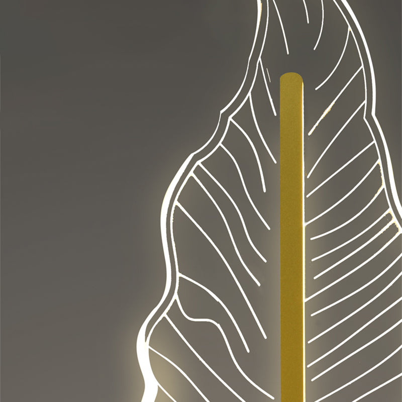 Éclairage île moderne en or