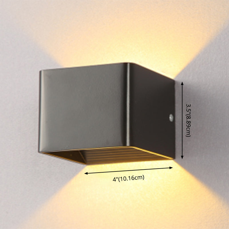 2 LA LIGHTS ALIMENTO MOTORE MONTRIO MONTO MOTORE MODERNO FISSATO DELLA SCONCE GEOMETRICA