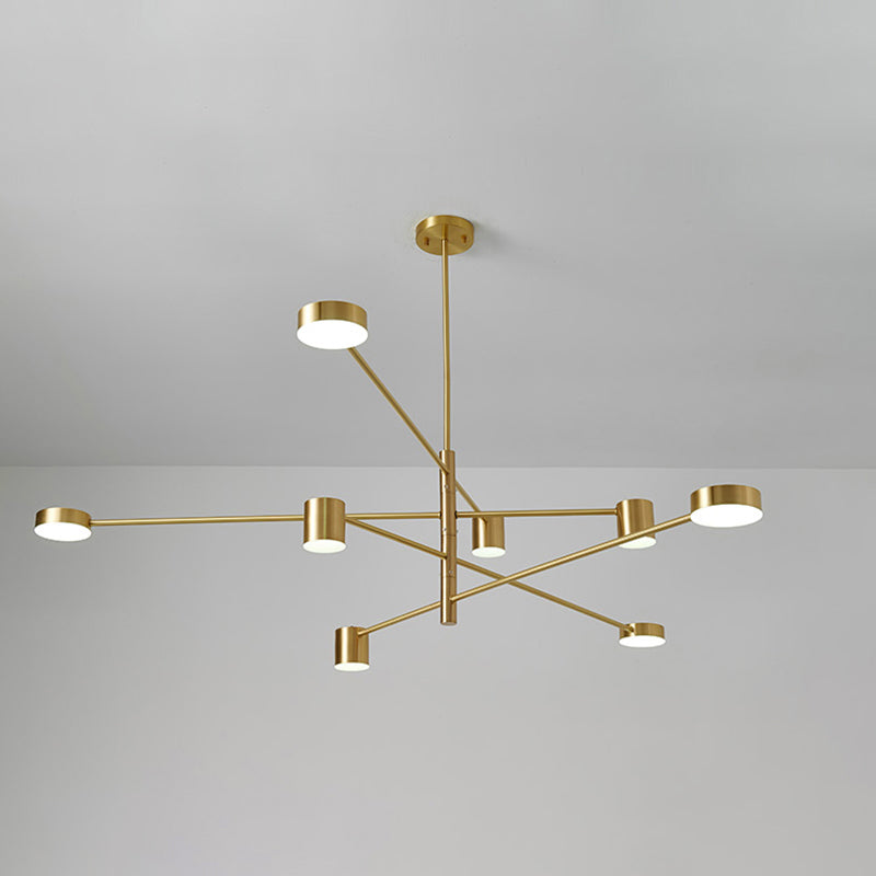 Acrylic Contemporary Pendant Lighting Fixtures Bronze Sputnik Hanging Lights