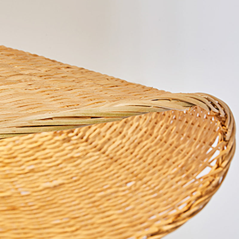 1-Licht-Bambus Hängsbeleuchtung Chinesisches Anhänger Lichtkit für Tea Room