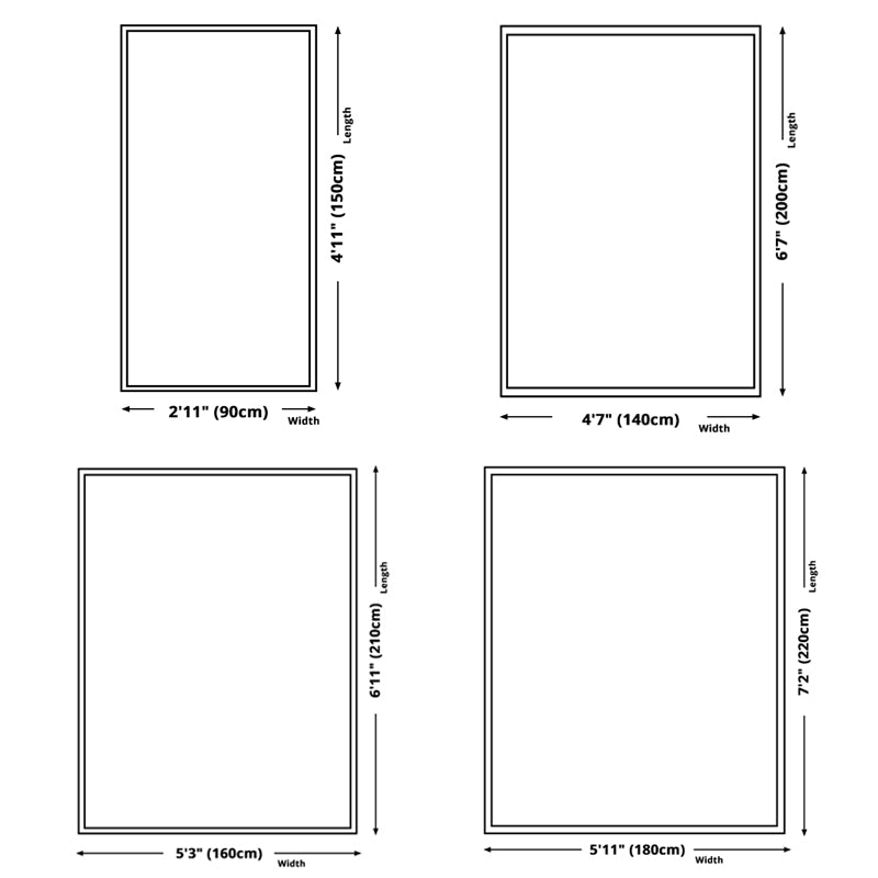 Light Grey Modern Rug Polyester Geometry Indoor Rug Stain Resistant Rug for Living Room