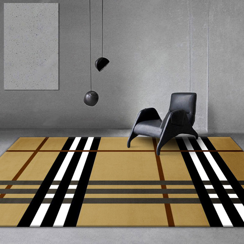 Antique Florentine Tile Carpet Polyester Area Rug Stain Resistant Indoor Carpet for Living Room