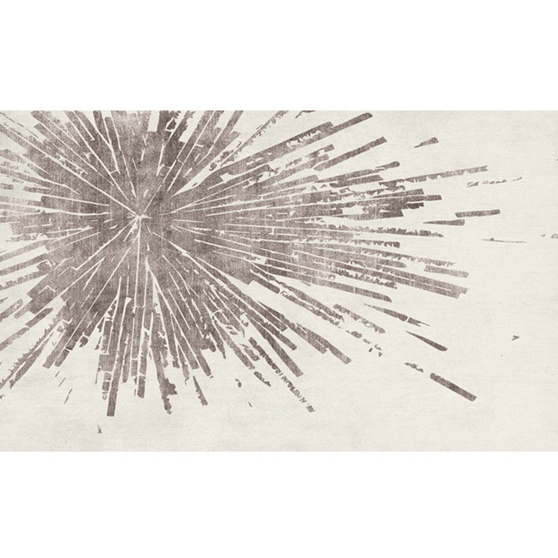 Simplicity Abstract Pattern Rug Artistic Carpet Polyester Non-Slip Carpet for Home Decor