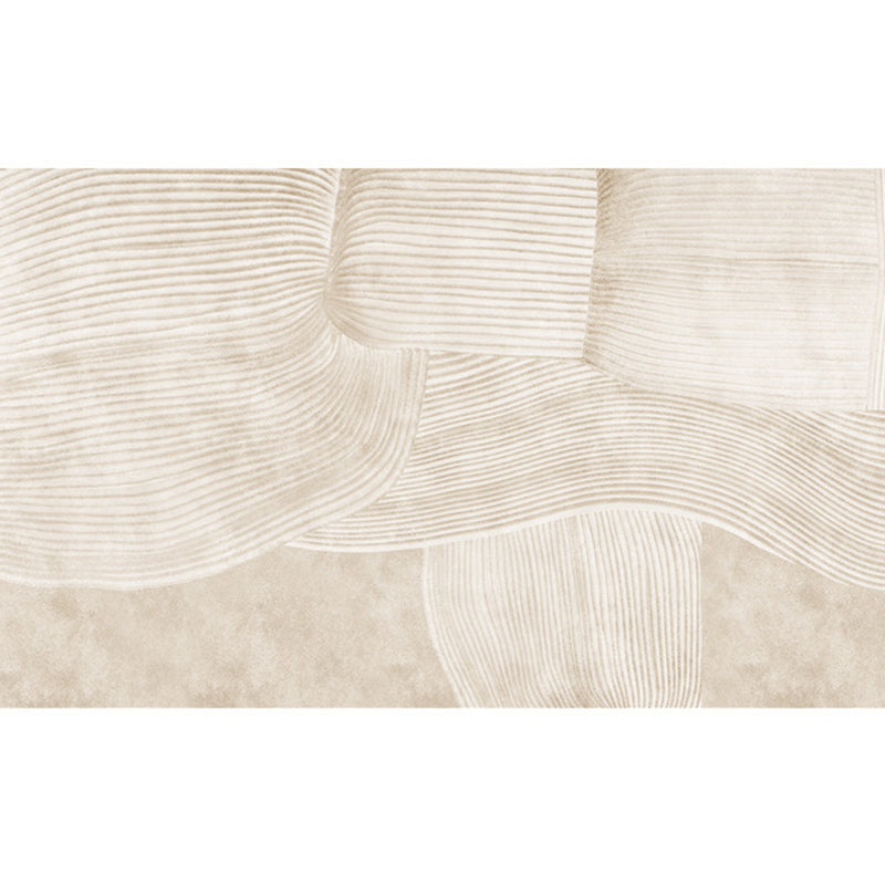 Simplicity Abstract Pattern Rug Artistic Carpet Polyester Non-Slip Carpet for Home Decor