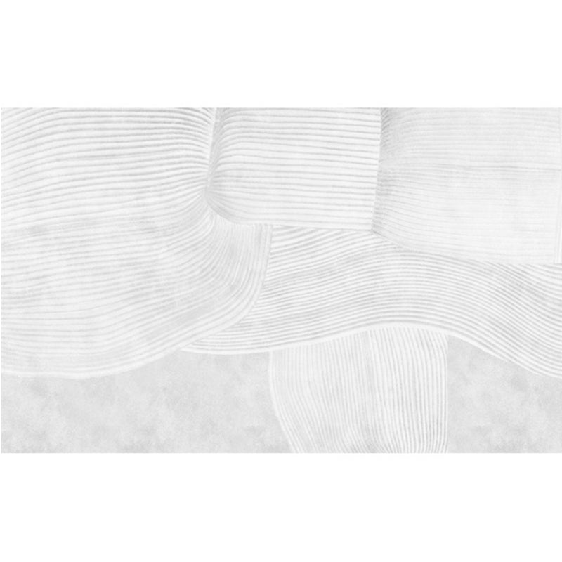 Simplicity Abstract Pattern Rug Artistic Carpet Polyester Non-Slip Carpet for Home Decor