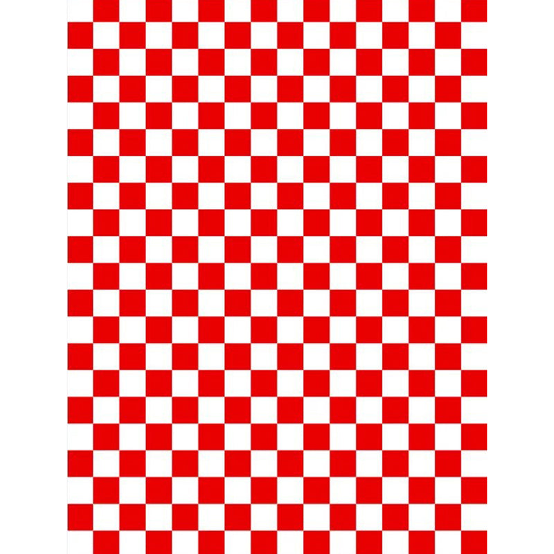 Modern Checkerboard Pattern Rug Polyester Indoor Carpet Non-Slip Backing Area Rug for Living Room