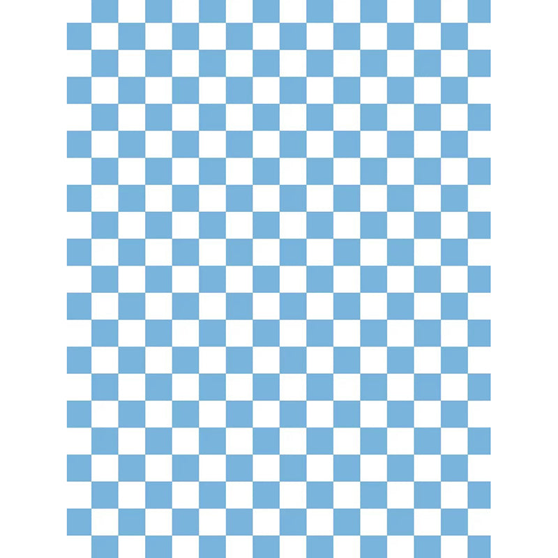 Modern Checkerboard Pattern Rug Polyester Indoor Carpet Non-Slip Backing Area Rug for Living Room