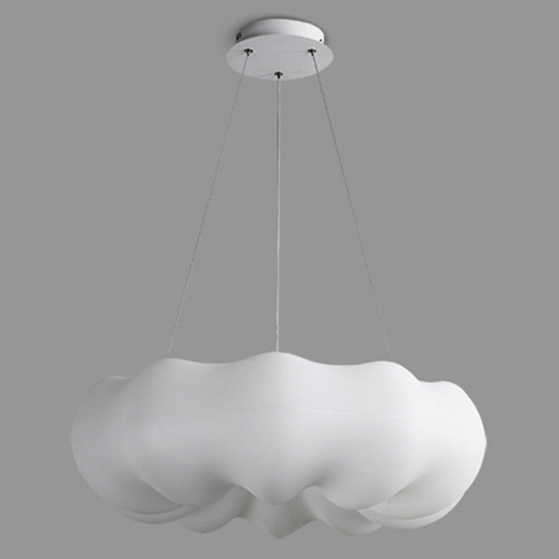 White Cloud Pendant Light LED Acrylic Ceiling Suspension Lamp for Bedroom