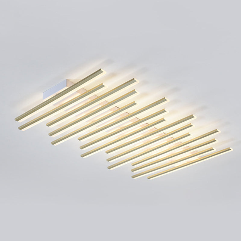Moderne Slender Bar LED-Lampen-Unterputz-Deckenleuchten für das Wohnzimmer