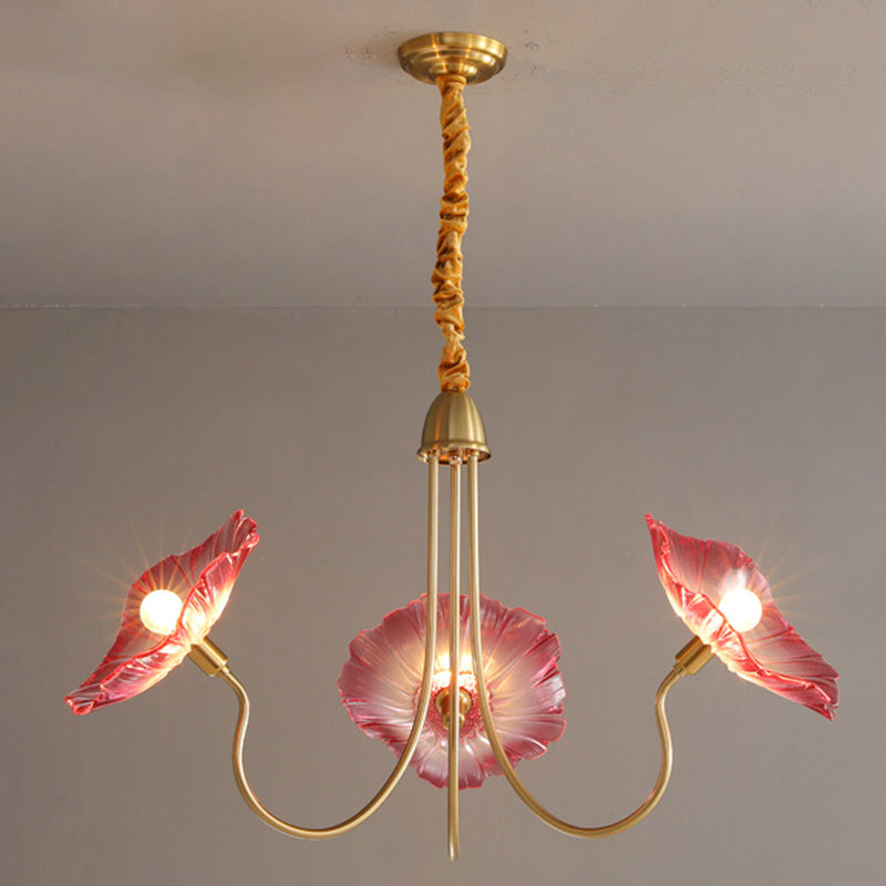 Luci del lampadario dell'isola cilindro moderni apparecchi di illuminazione lampadario in vetro con decorazione di uccelli