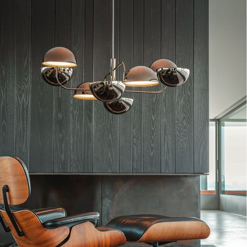 Metal Ceiling Lamp Postmodern Chandelier Pendant Light for Living Room Dining Room