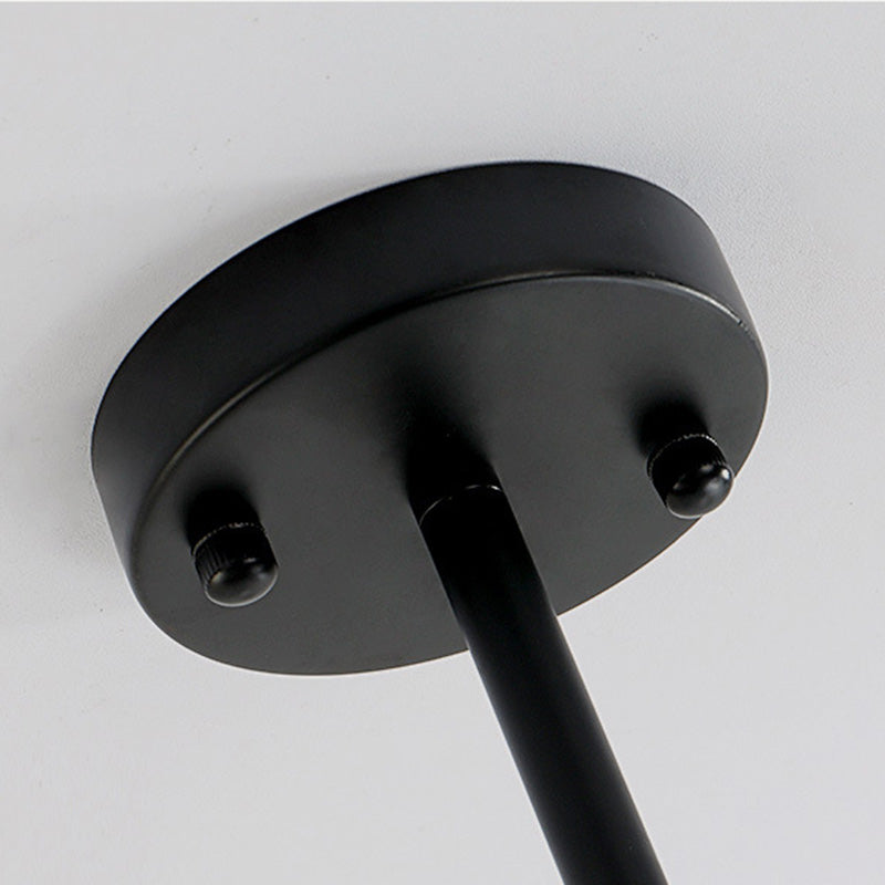 Globe Chandelier Light Fixture Modern Glass Pendant Lighting for Restaurant