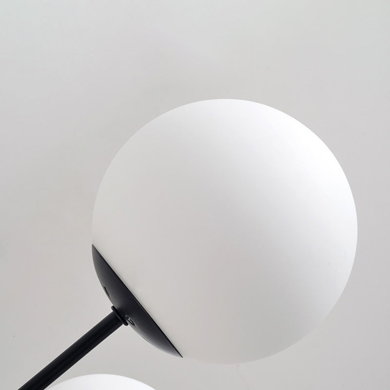 Globe Chandelier Light Fixture Modern Glass Pendant Lighting for Restaurant