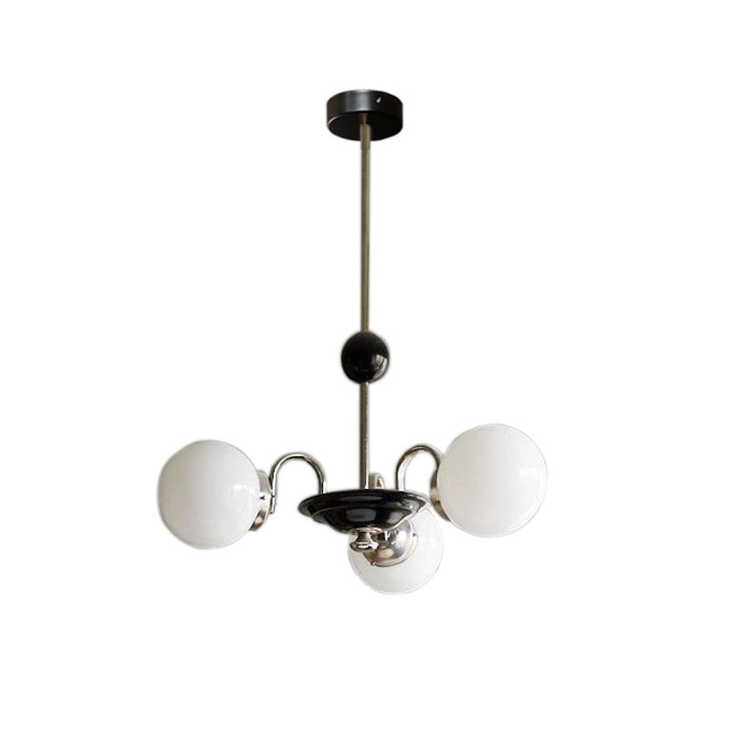 Globe Chandelier Light Fixture Modern Glass Pendant Lighting for Restaurant