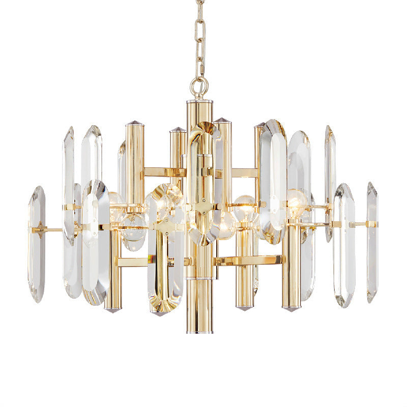 Modern Chandelier Pendant Light Two layers Suspension Light for Living Room Dining Room