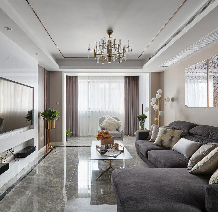 Modern Chandelier Pendant Light Two layers Suspension Light for Living Room Dining Room