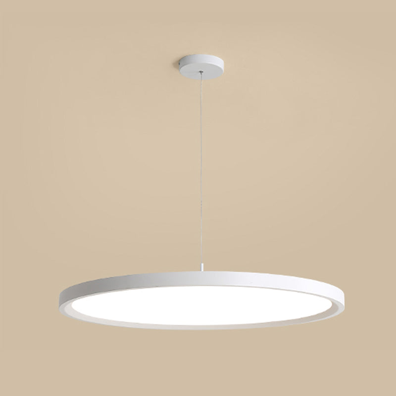Contemporary Simple Style One Light LED Pendant Lighting for Study Room