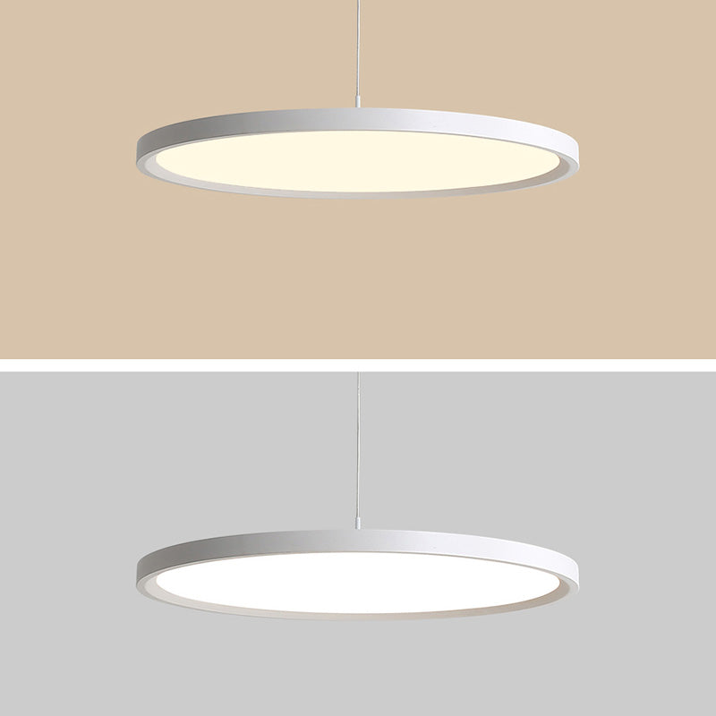 Contemporary Simple Style One Light LED Pendant Lighting for Study Room