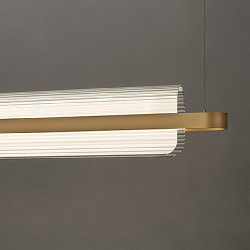 2 Color Chandelier opcional Simplicidad moderna Luz de lámpara de lámpara para sala de estar