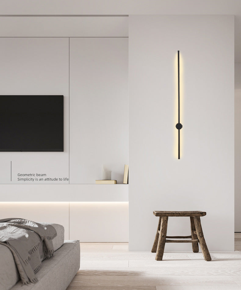 Luce a parete in metallo lineare Luce contemporanea in stile LED LED Wall Sconce Lighting