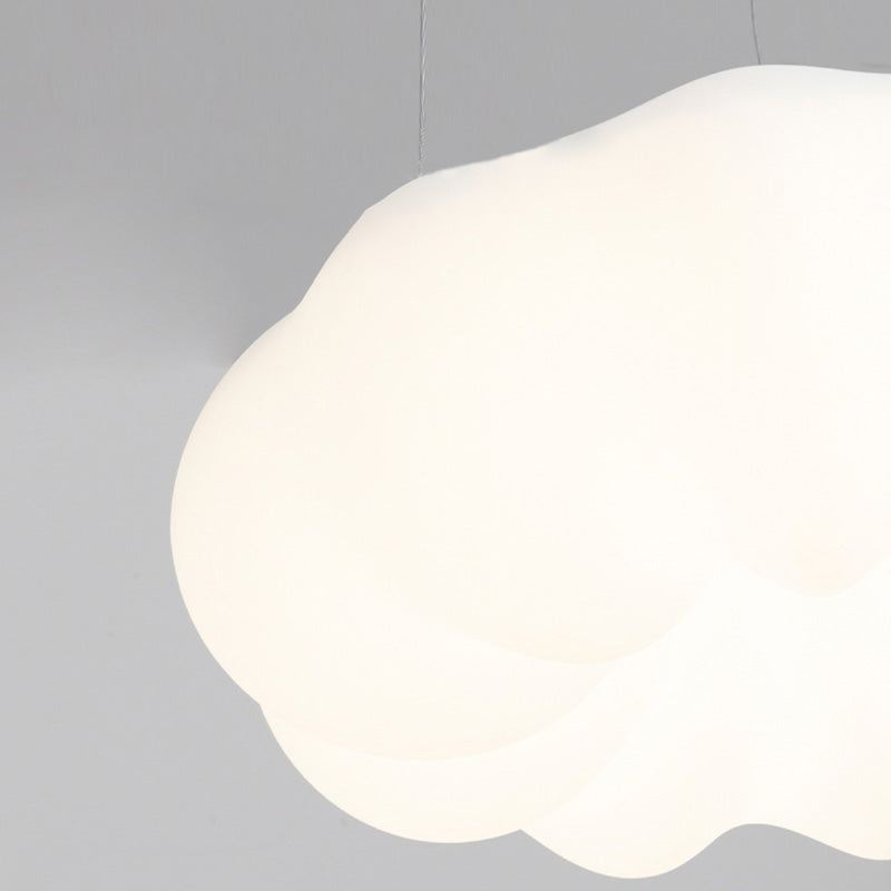 Éclairage d'éclairage pendentif en nuage blanc 1 Éclairage de suspension Blub pour salle à manger