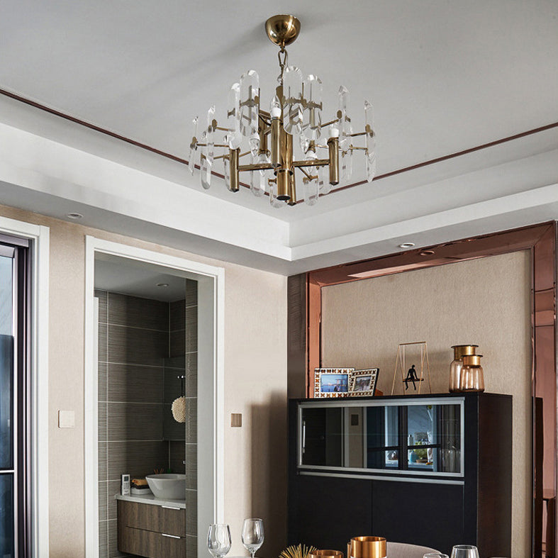 Modern Chandelier Pendant Light Two layers Suspension Light for Living Room Dining Room