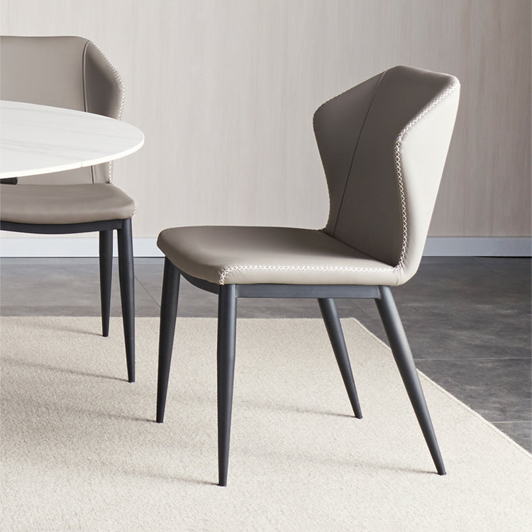 Modern Style Sintered Stone White Dining¬†Room¬†Set with Round Table Dining Table Furniture