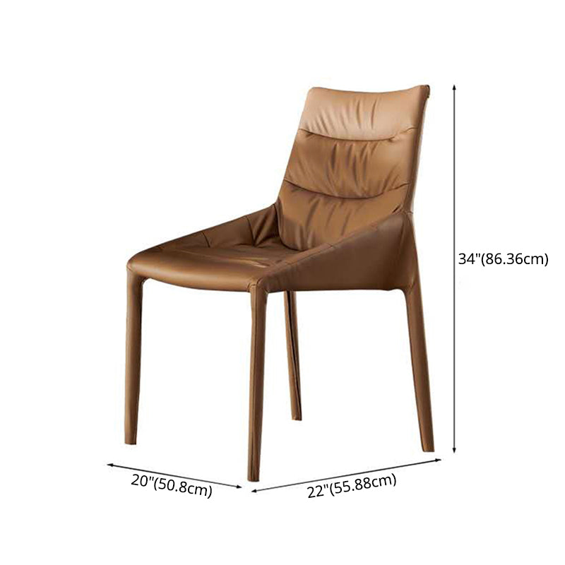 Minimalist Sintered Stone Dining Room Set with Rectangle Top and Metal Base Formal Table Set