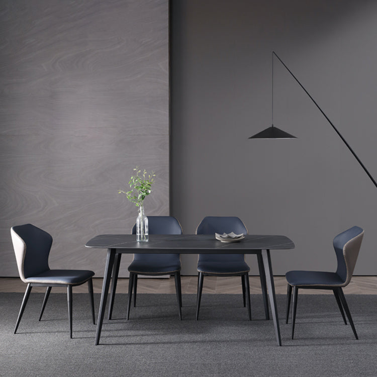 Modern Kitchen Sintered Stone Furniture with Standard Height Compact Dining¬†Room¬†Table¬†Set