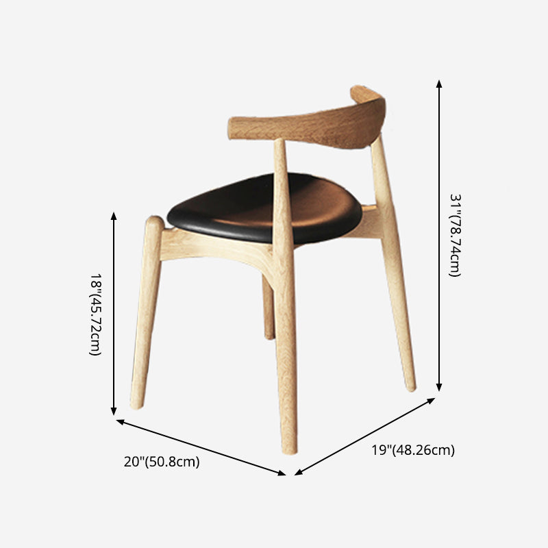 Mesa de comedor de madera maciza fija de estilo moderno con 2 patas de metal negro juego de cocina