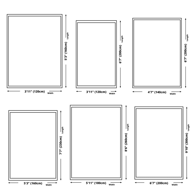 Pink Nordic Carpet Polyester Geometry Rug Non-Slip Backing Area Rug for Living Room