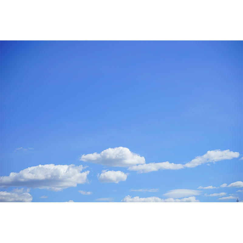 Modern Decorative Sky Scenery Wall Mural for Living Room, Moisture Resistant