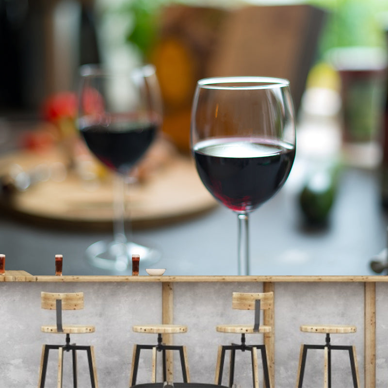 Commercial Bar Wall Covering Mural Moisture Resistant, Personalized Size