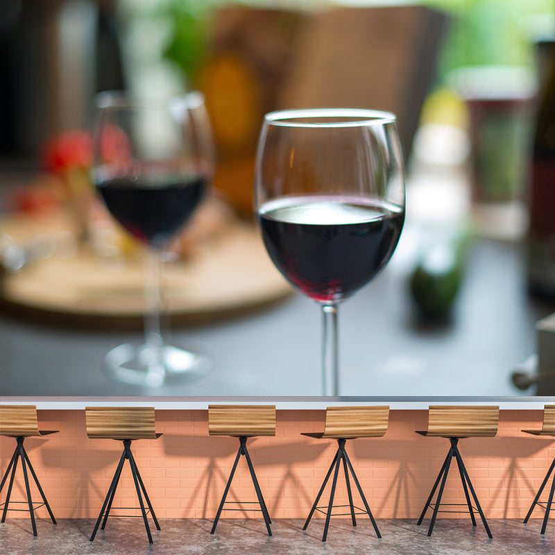 Commercial Bar Wall Covering Mural Moisture Resistant, Personalized Size