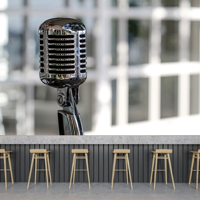 Hobby Sing Songs Mural Wallpaper Water Resistant Environment Friendly Wall Decor