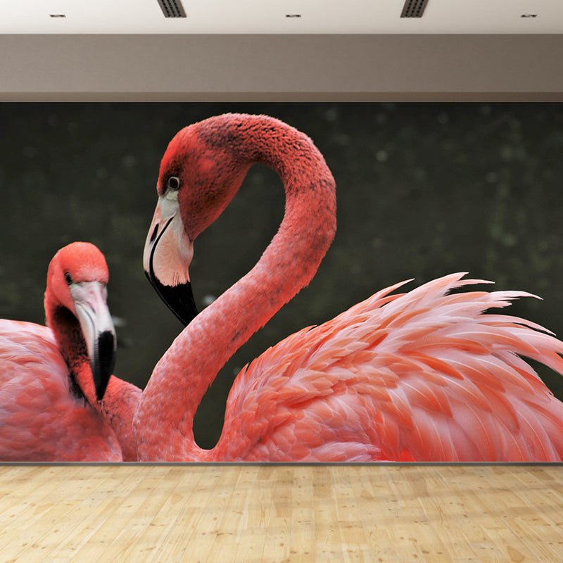 Flamingo Murals Moisture Resistant Contemporary Hallway Wall Decoration