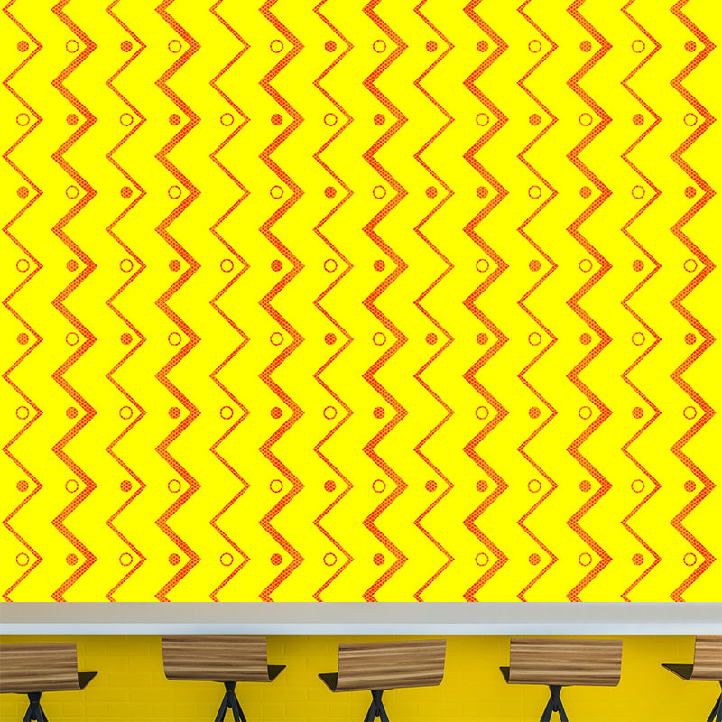 Bright Color Geometry Wall Mural Eco-friendly Home Decoration for Bedroom