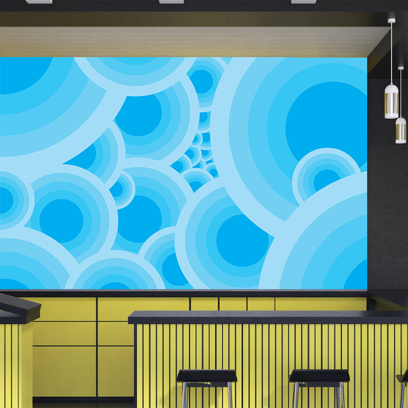 Minimalism Style Geometry Wall Mural Mildew Resistant Home Decoration for Bedroom