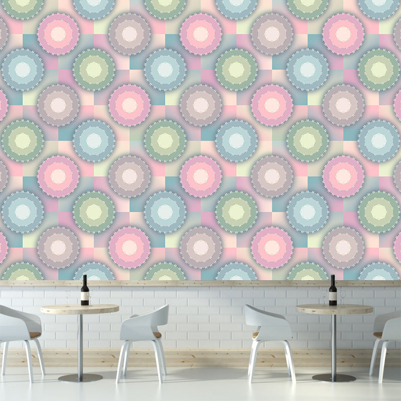 Living Room Home Decoration Wall Mural Geometry Mildew Resistant Wall Art