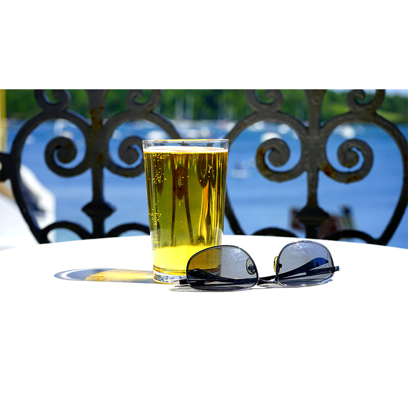 Soft Color Mural Wallpaper with Beer Print Modern Mildew Resistant Commercial Use Wall Covering