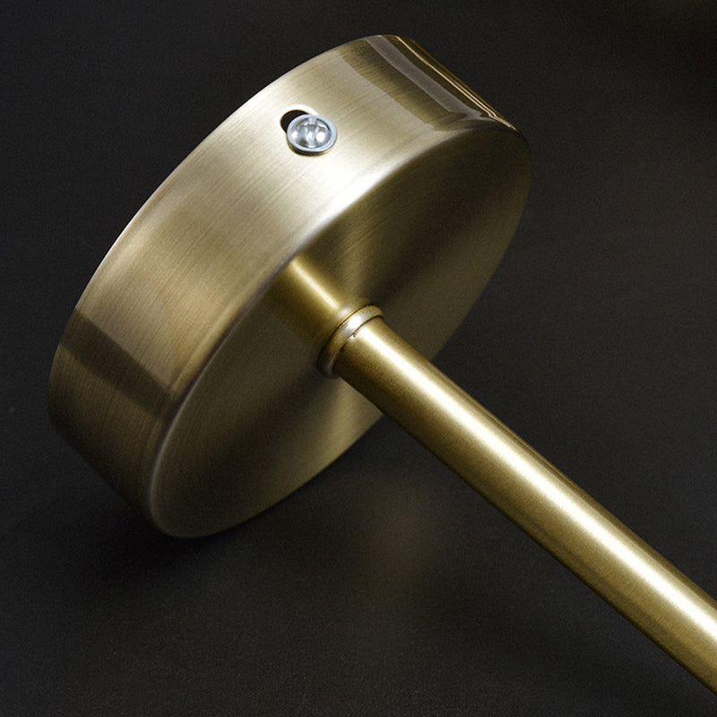 Luce in metallo ombreggiato Light Sconce Stipano Minimalista Montata Montata per camera da letto