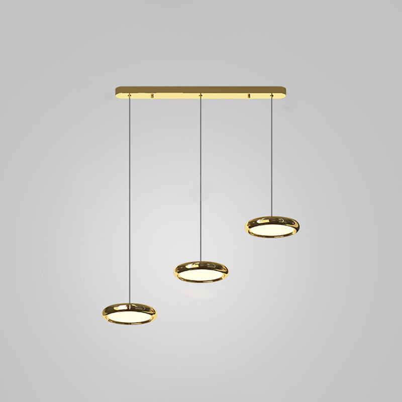 One-Light Pendant Light Fitting Modern Metal Led Suspension Lighting Fixture for Kitchen