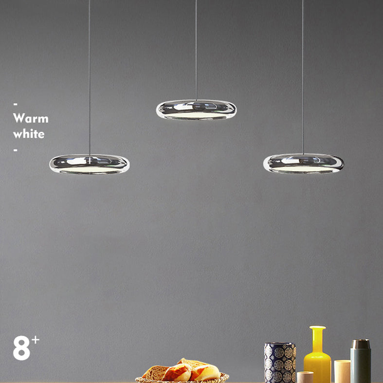 One-Light Pendant Light Fitting Modern Metal Led Suspension Lighting Fixture for Kitchen